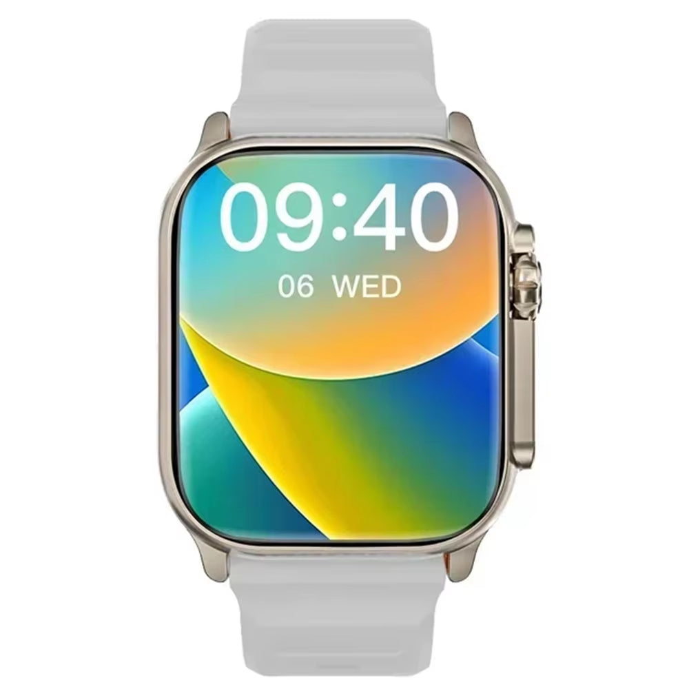 LAXASFIT T900 Ultra Smartwatch - Bluetooth Communication, Message Notifications, Heart Rate Monitoring, and Sports Tracking for Android and iOS Users, Suitable for Men and Women