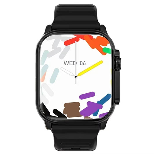 LAXASFIT T900 Ultra Smartwatch - Bluetooth Communication, Message Notifications, Heart Rate Monitoring, and Sports Tracking for Android and iOS Users, Suitable for Men and Women